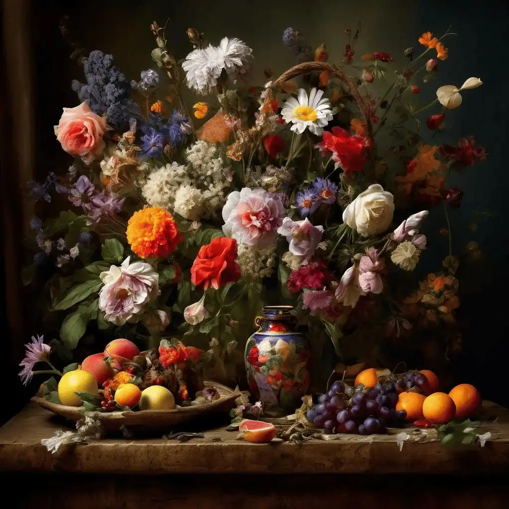 Still Life with Flowers – Alexandru Ciucurencu
