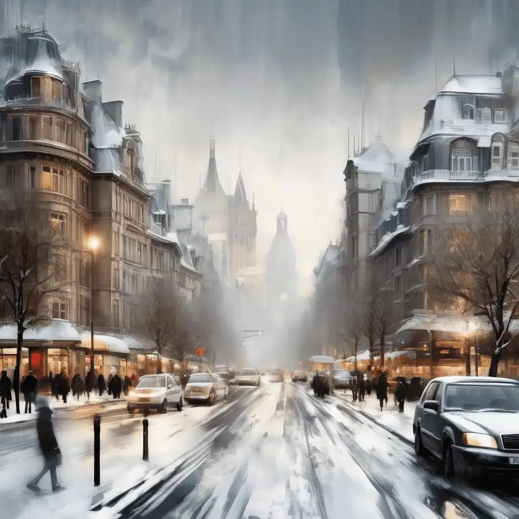 Winter at Barbizon – Ion Andreescu