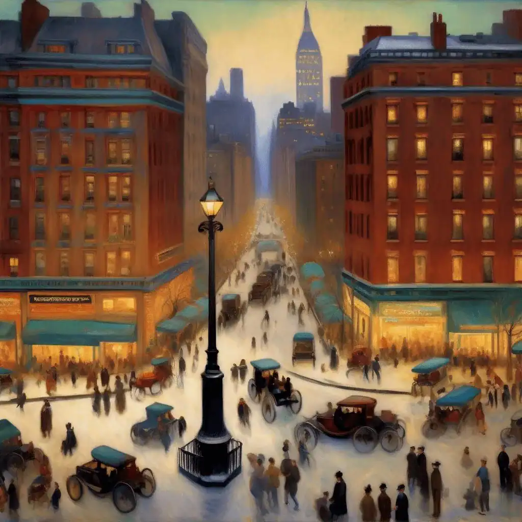 Washington Square Park – William James Glackens