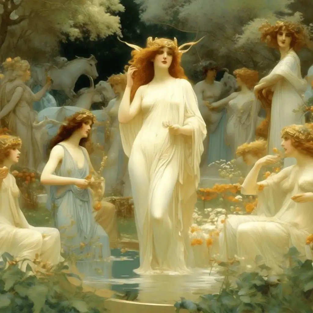 Garden of the Hesperides – Albert Herter