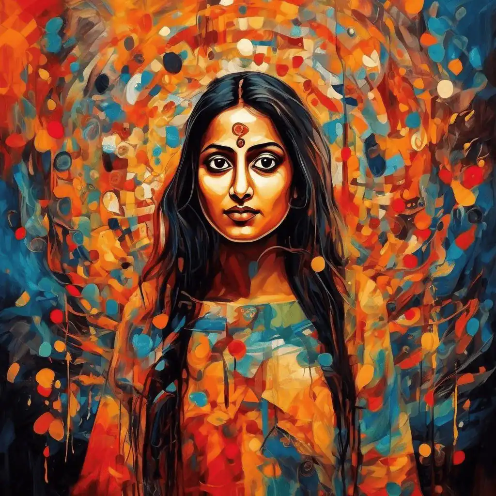 Self-Portrait – Jyoti Bhatt